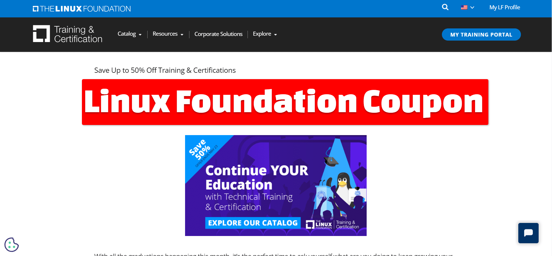 Linux Foundation Coupon 50 CKA Discount (Tech Enthusiast)